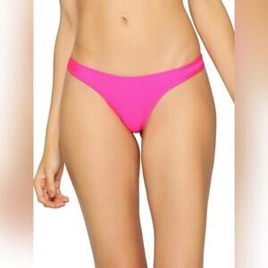 NWT Colloyes Women's High Cut Thong Bikini Swimsuit Bottom, XL (16-18)